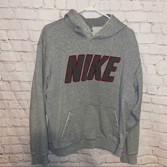 Nike Other - Vintage Y2K Nike distressed hoodie size large
